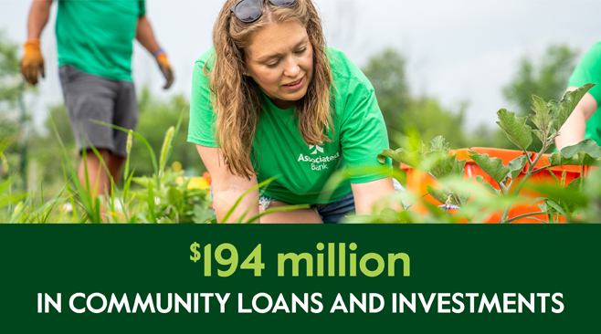 $194 million in community loans and investments
